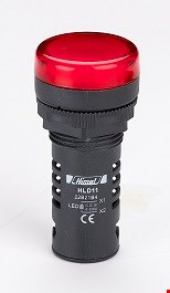چراغ سیگنال هیمل 220 ولت AC/DC قرمز سری HLD11