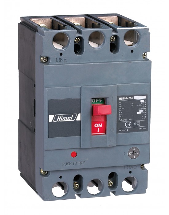 کلید کمپکت قابل تنظیم سه پل هیمل 400A