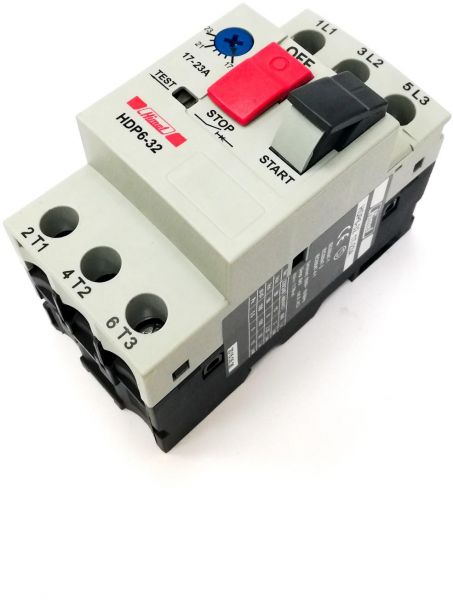  کلید حرارتی Himel سری HDP6 با جریان 0.1/0.16/0.25/0.4/0.63/1/1.6/2.5/4/6.3/6/10A