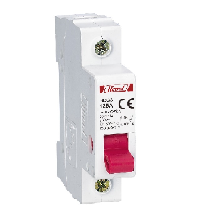 کلید خشک - ایزولاتور Himel تک پل سری HDG3 با جریان 125A