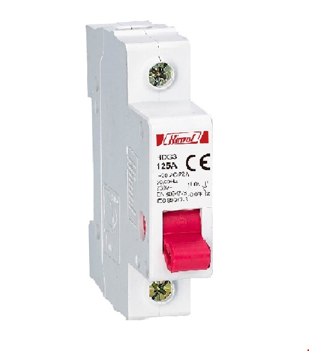 کلید خشک - ایزولاتور Himel تک پل سری HDG3 با جریان 125A