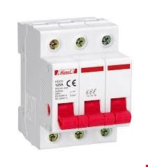 کلید خشک - ایزولاتور Himel سه پل سری HDG3 با جریان 125A