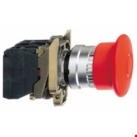  شاستی قارچی فلزی قرمز 40mm هیمل (1NC+1NO)