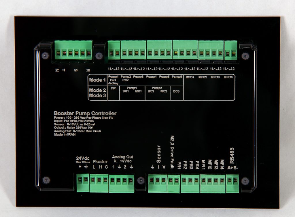  Booster pump controller/ کنترلر بوستر پمپ دور متغییر
